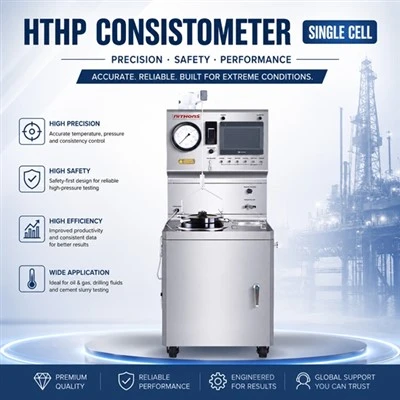 Konsistometer HTHP Sel Tunggal NZCQ2120R (Versi Ultimate Unggulan)